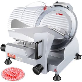 VEVOR 240W Commercial Meat Slicer, Electric Deli Food Slicer, 10" Carbon Steel Blade Electric Food Slicer, 350-400RPM Meat Slicer VEVOR 240W Commercial Meat Slicer, Electric Deli Food Slicer, 10" Carbon Steel Blade Electric Food Slicer, 350-400RPM Meat Slicer